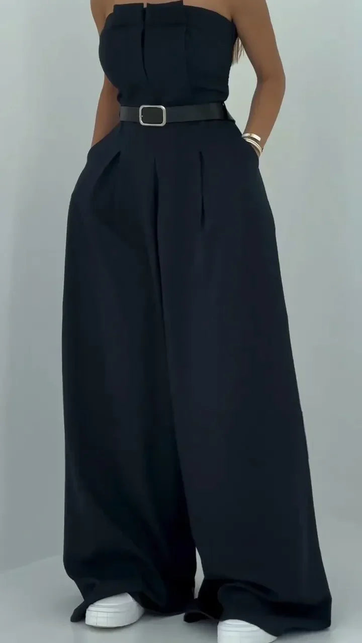Justyna | Elegáns Fekete Öltöny