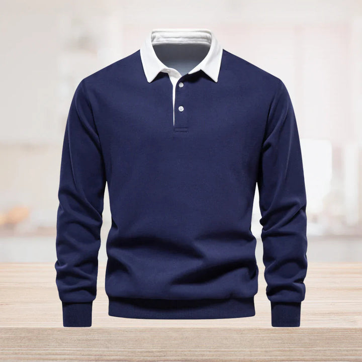 Férfi Kötött Póló | Casual Elegancia