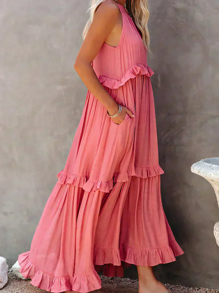 Aneta | Elegáns Ujjatlan Ruha